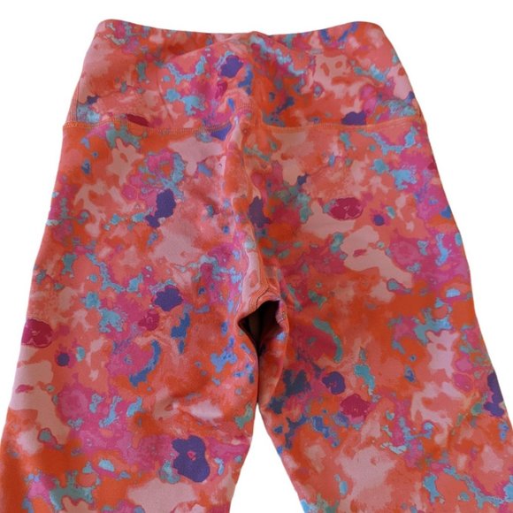 Anthropologie Pink and Purple Abstract Leggings Set - Picture 7 of 12